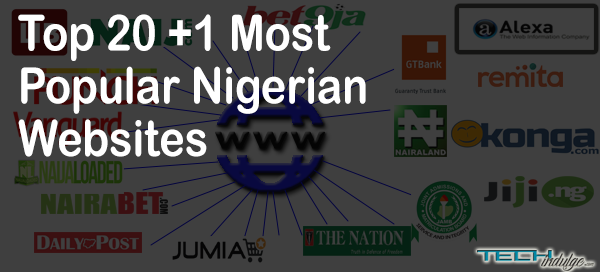 Top 20 Most Popular Nigerian Website