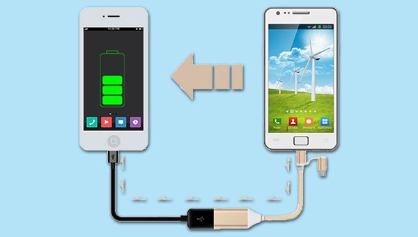 OTG Connection With Another Phone to Charge