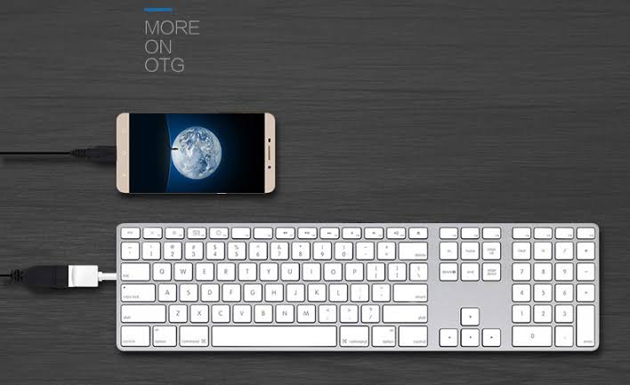 OTG Connection With Keyborad