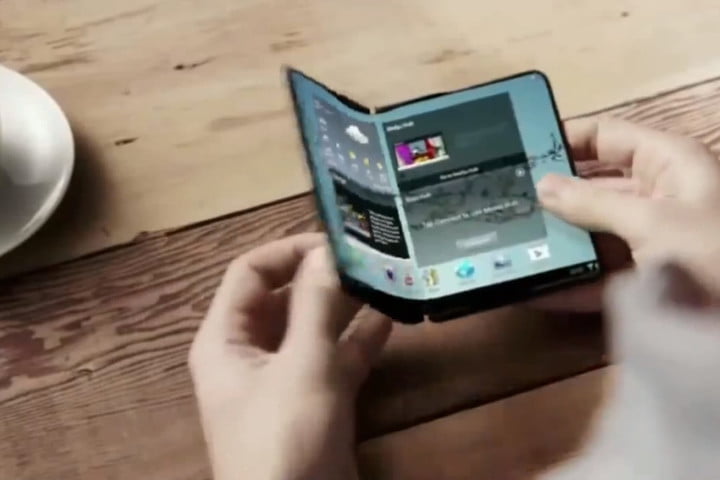 Samsung foldable Phone