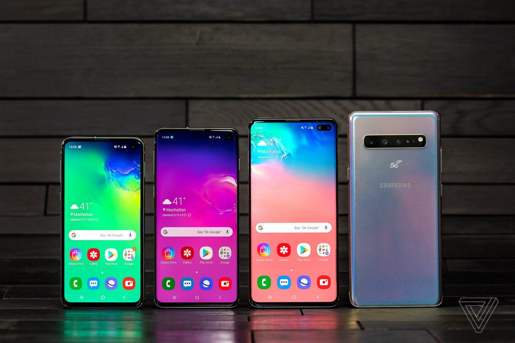 All The Galaxy S10 lineup
