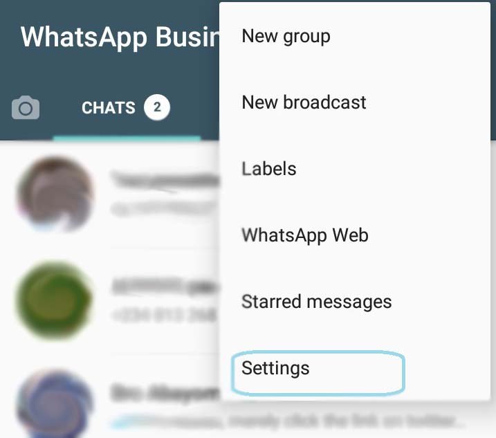 How to Choose who can see your Whatsapp Status Update  4