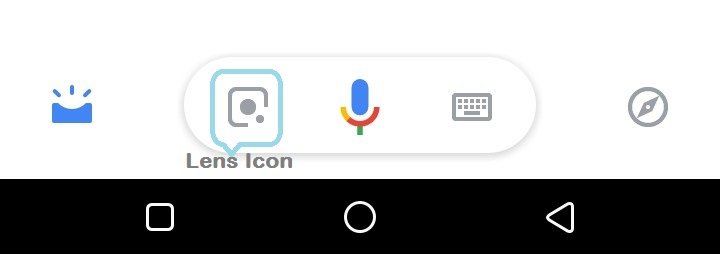 Google Lens Icon on Google Assistant 