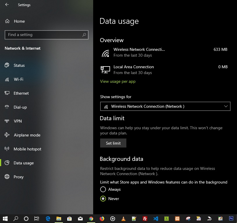 3 Ways To Minimize Internet Data Usage On Windows 10 | Techindulge