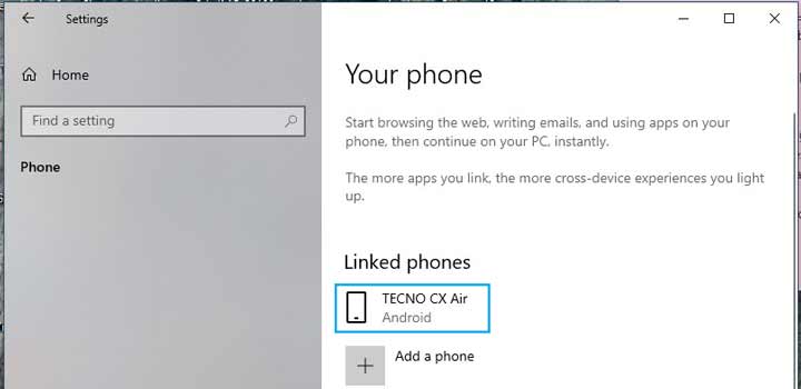 Link-phone-to-windows-10-setting-2